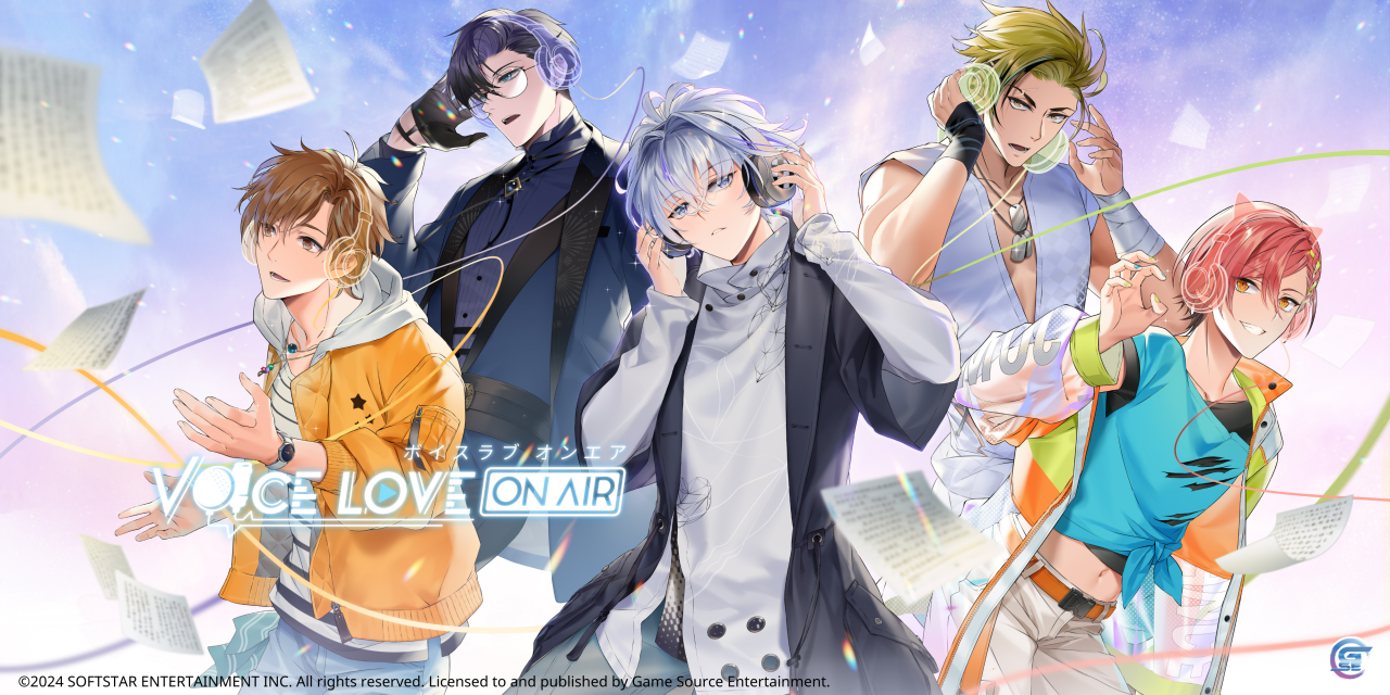 BLゲーム『Voice Love on Air』2024年にSwitchで発売！俺＆4人の声優とドラマ収録してデートしよ