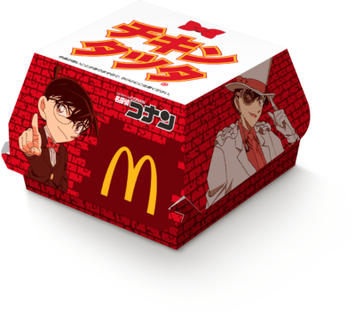 「名探偵コナン×マクドナルド」オリジナルパッケージ②