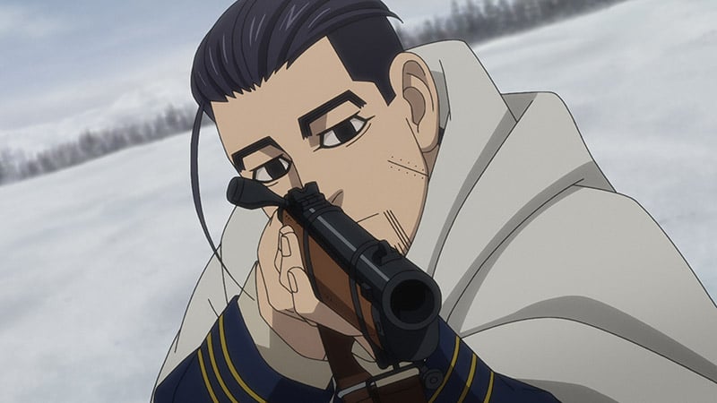 （引用：アニメ「ゴールデンカムイ」<a href="https://twitter.com/kamuy_anime/status/1363684939909259266">公式X </a>）<br>©野田サトル・集英社／ジェノスタジオ・ゴールデンカムイ製作委員会