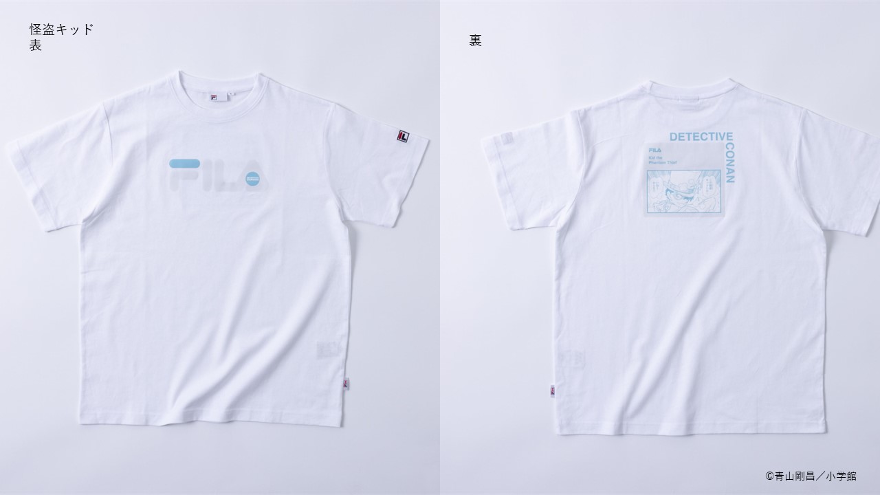 「名探偵コナン×FILA」Tシャツ（怪盗キッド）