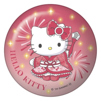 Happyくじ「Sanrio characters HANABI 2024」コンパクトミラー賞_ハローキティ