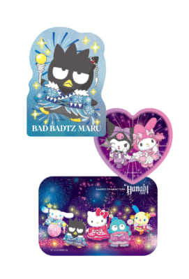 Happyくじ「Sanrio characters HANABI 2024」ダイカットステッカー賞