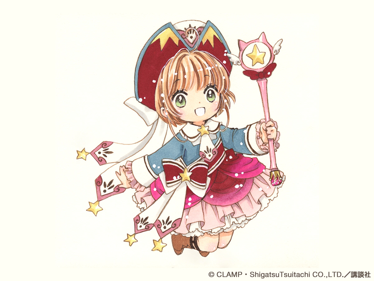 CLAMPがハローキティの衣装を初描き下ろし！魔法少女キティ&桜ちゃんがお揃い衣装で登場