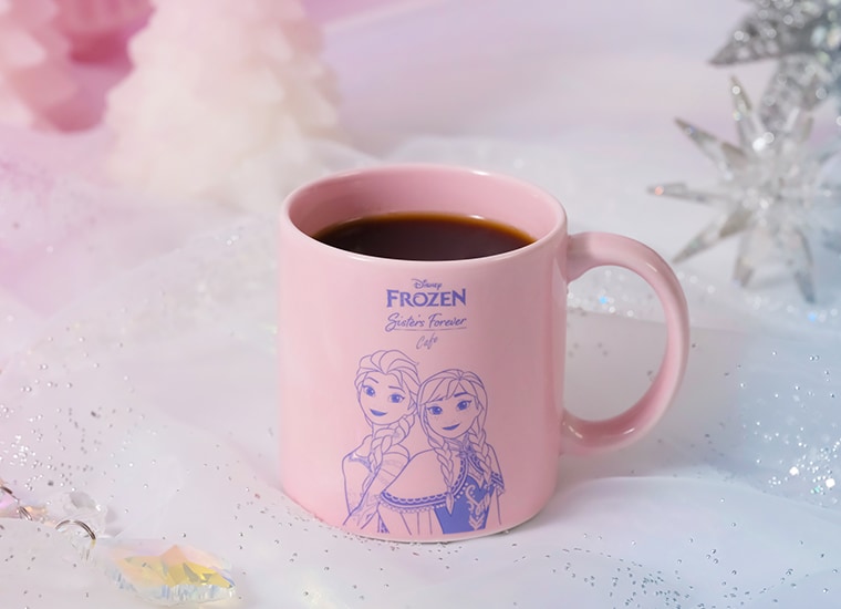 『アナと雪の女王』OH MY CAFE　ホットコーヒー