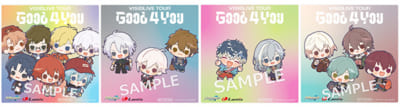 「アイドリッシュセブン VISIBLIVE TOUR “Good 4 You”」特典 ナナイロストア：スクエアアクリルコースター4種セット（IDOLiSH7・TRIGGER・Re:vale・ŹOOĻ）