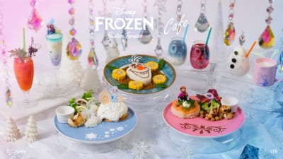 『アナと雪の女王』OH MY CAFE　メインビジュアル