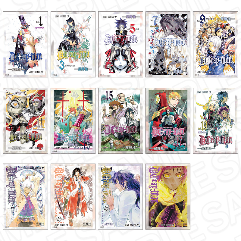 「『D.Gray-man』 POP UP SHOP」スクエアマグネット(ブラインド)　vol.1 価格：660円(税込) /セット9,240円(税込)