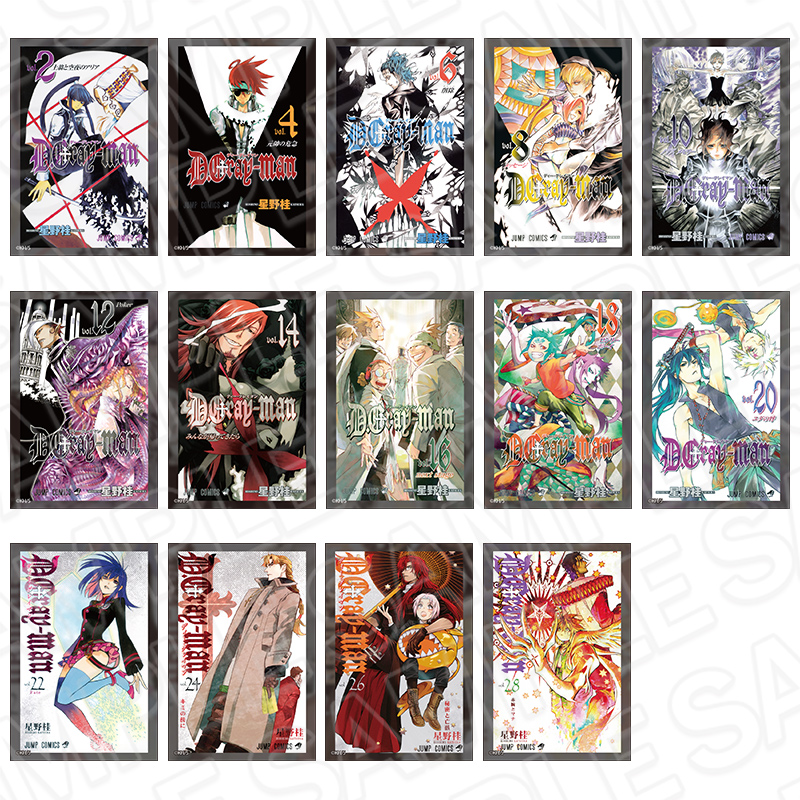 「『D.Gray-man』 POP UP SHOP」スクエアマグネット(ブラインド)　vol.2 価格：660円(税込) /セット9,240円(税込)