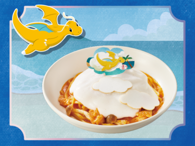 「ポケモン×プロント」空飛ぶカイリューのトマトクリーム生パスタ