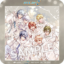 『アイドリッシュセブン』IDOLiSH7 3rd Album「LEADiNG TONE」ナナイロストア：【初回限定盤対象】スクエア缶バッジ（直径58mm）