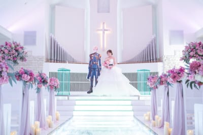 「二次元結婚式」チャペル(1)