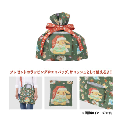 「Pokémon Heartwarming Christmas」ラッピング×エコバッグ