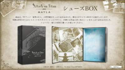 「進撃の巨人×MAYLA」限定BOX