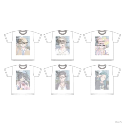 『にじさんじ』大型POP UP SHOP　メル画Tシャツ（全6種）