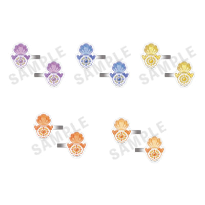 『マーメイドメロディーぴちぴちピッチ』POP UP SHOP　アクリルヘアクリップ