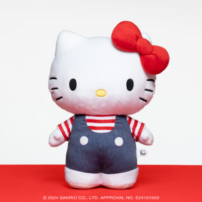 Happyくじ「HELLO KITTY 50th～ハッピーアニバーサリー★～」特賞 BIG! ハローキティ ぬいぐるみ