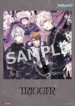 『アイドリッシュセブン』TRIGGERの3rd Album"Trois" アニメイト：A3クリアポスター＆ビジュアルカード