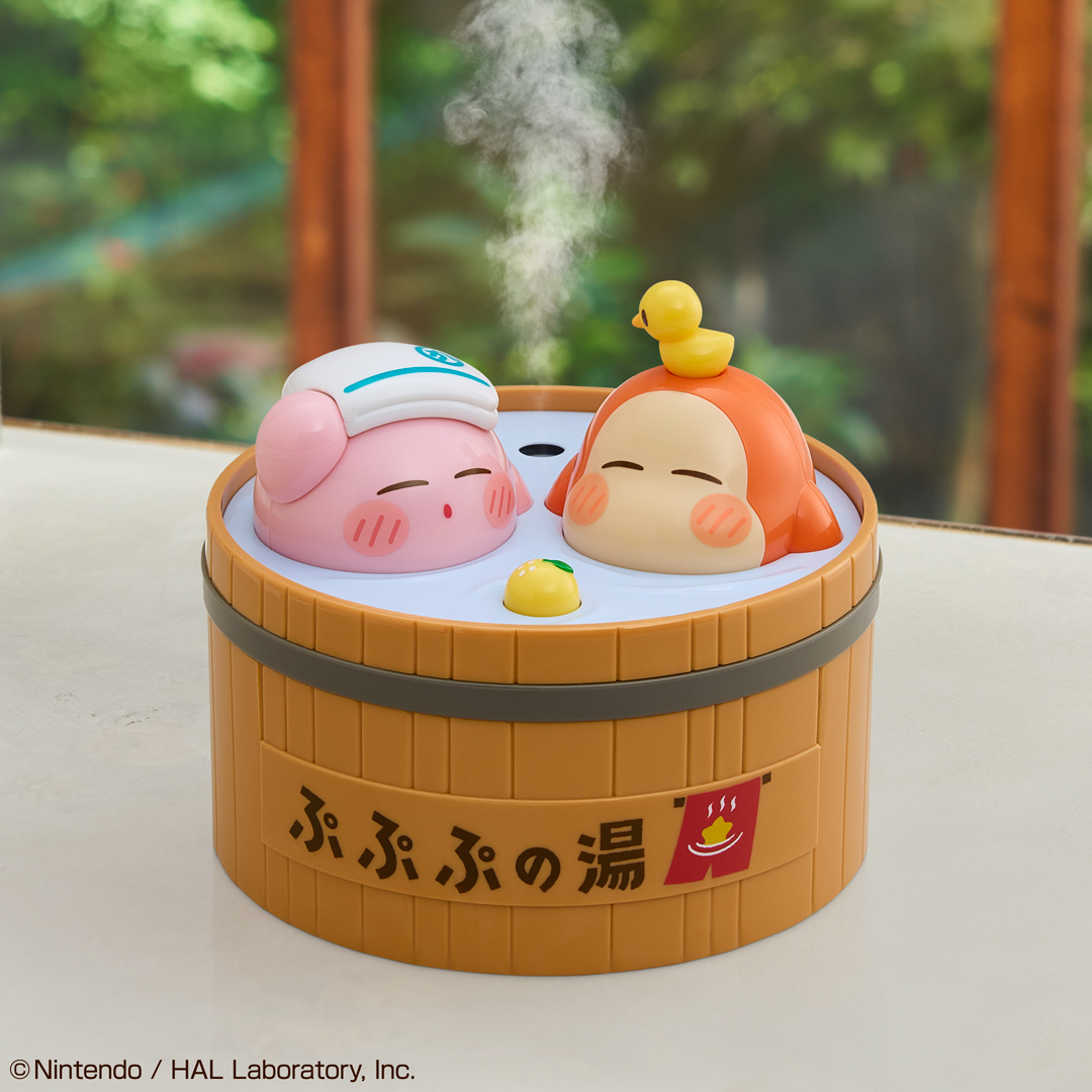 「星のカービィキャンペーン ナムコ ぷぷぷの湯」まったり温泉加湿器（全1種）