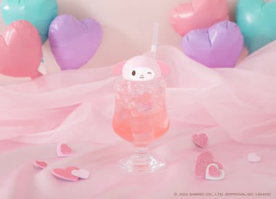 「My Melody Cafe ～Heartful Party～」♡ぴんくそーだ♡