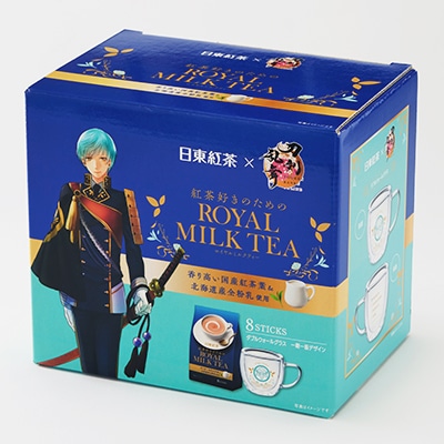 日東紅茶 ロイヤルミルクティー × 刀剣乱舞コラボセット 一期一振