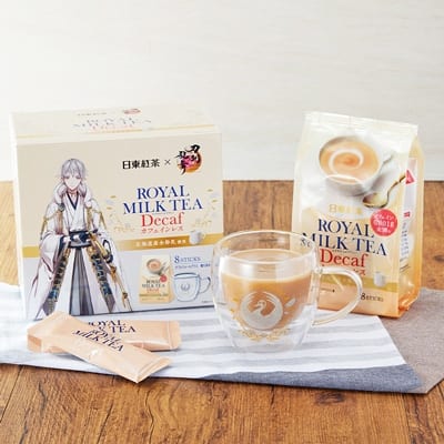 日東紅茶 ロイヤルミルクティーデカフェ × 刀剣乱舞コラボセット 鶴丸国永