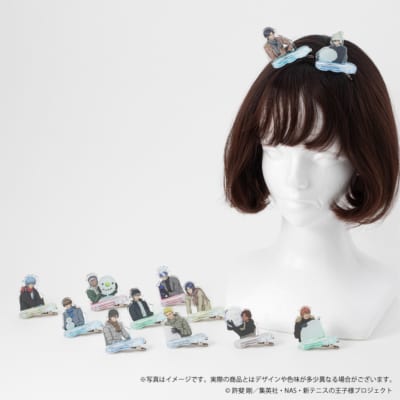 『テニプリ』キャラのるヘアクリップ 雪遊びVer.