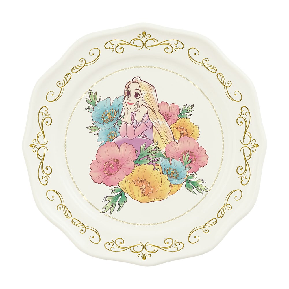 一番くじ 〈ディズニープリンセス〉 Dreaming Flowers F賞 〈ラプンツェル〉 Dish gallery collection