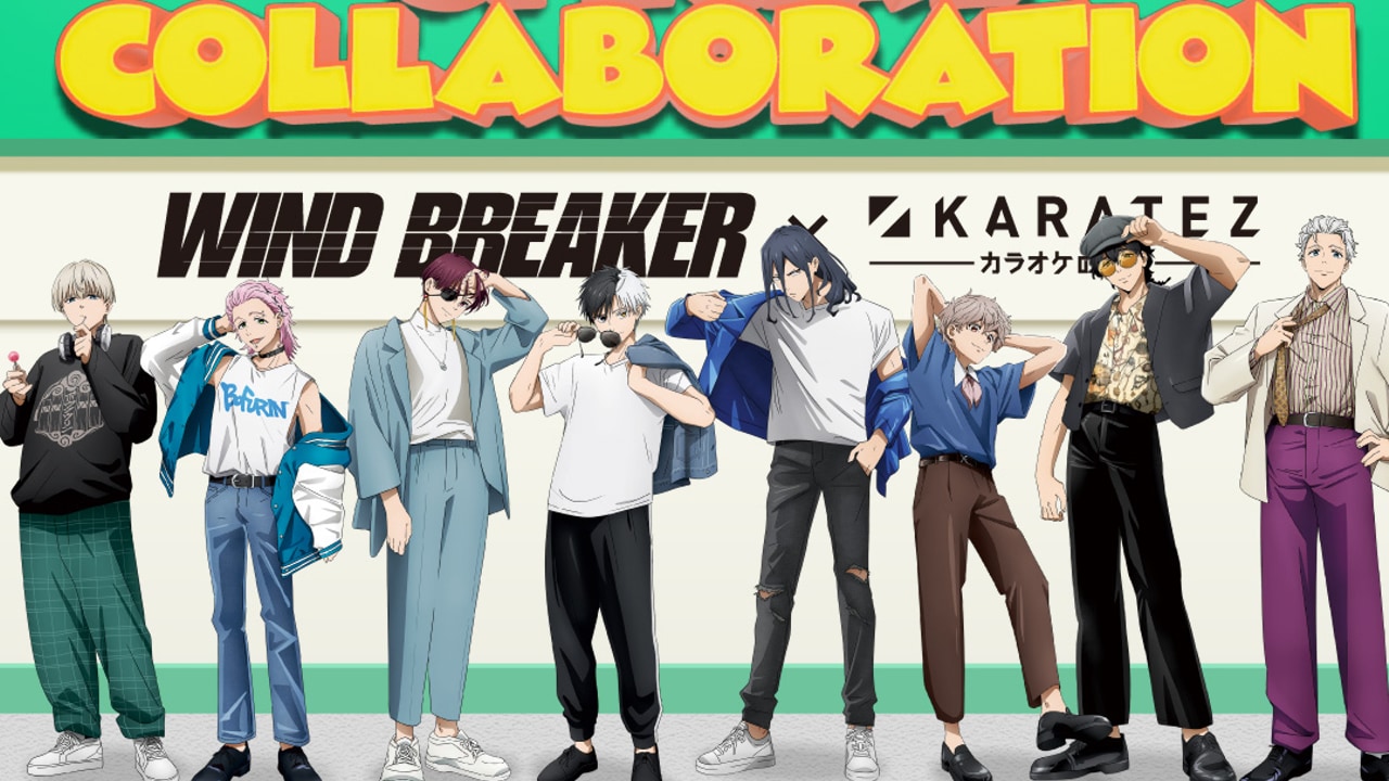 「WIND BREAKER×カラオケの鉄人」2025年1月にコラボ決定！レトロ衣装を着た蘇枋らに「セットアップかっこよ」