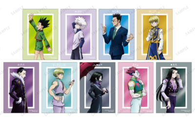 「『HUNTER×HUNTER』アニメイトフェア in 2024 Winter」フェア購入特典「ブロマイド（全9種）」