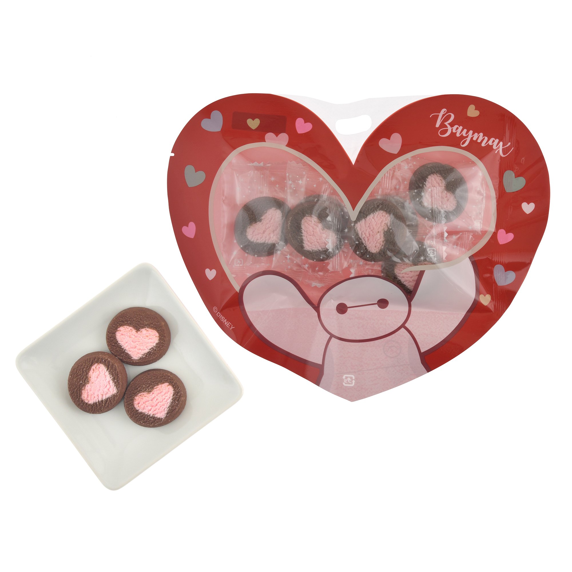 「ディズニー×GODIVA」ベイマックス 焼きチョコレート BAYMAX HEART VALENTINE