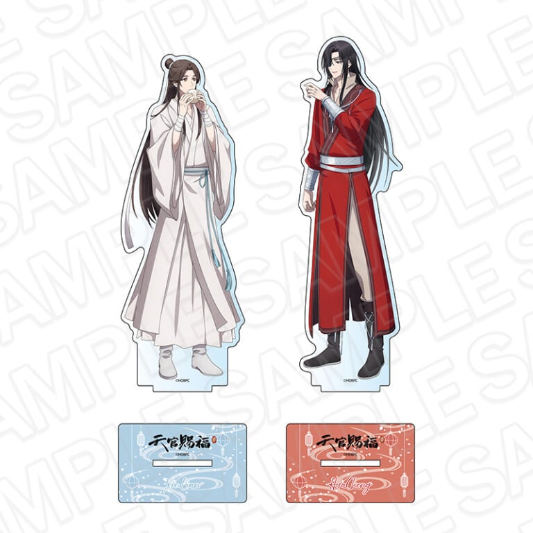 「天官賜福×THEキャラCAFE」　デカアクリルスタンド 食べ歩き ver.