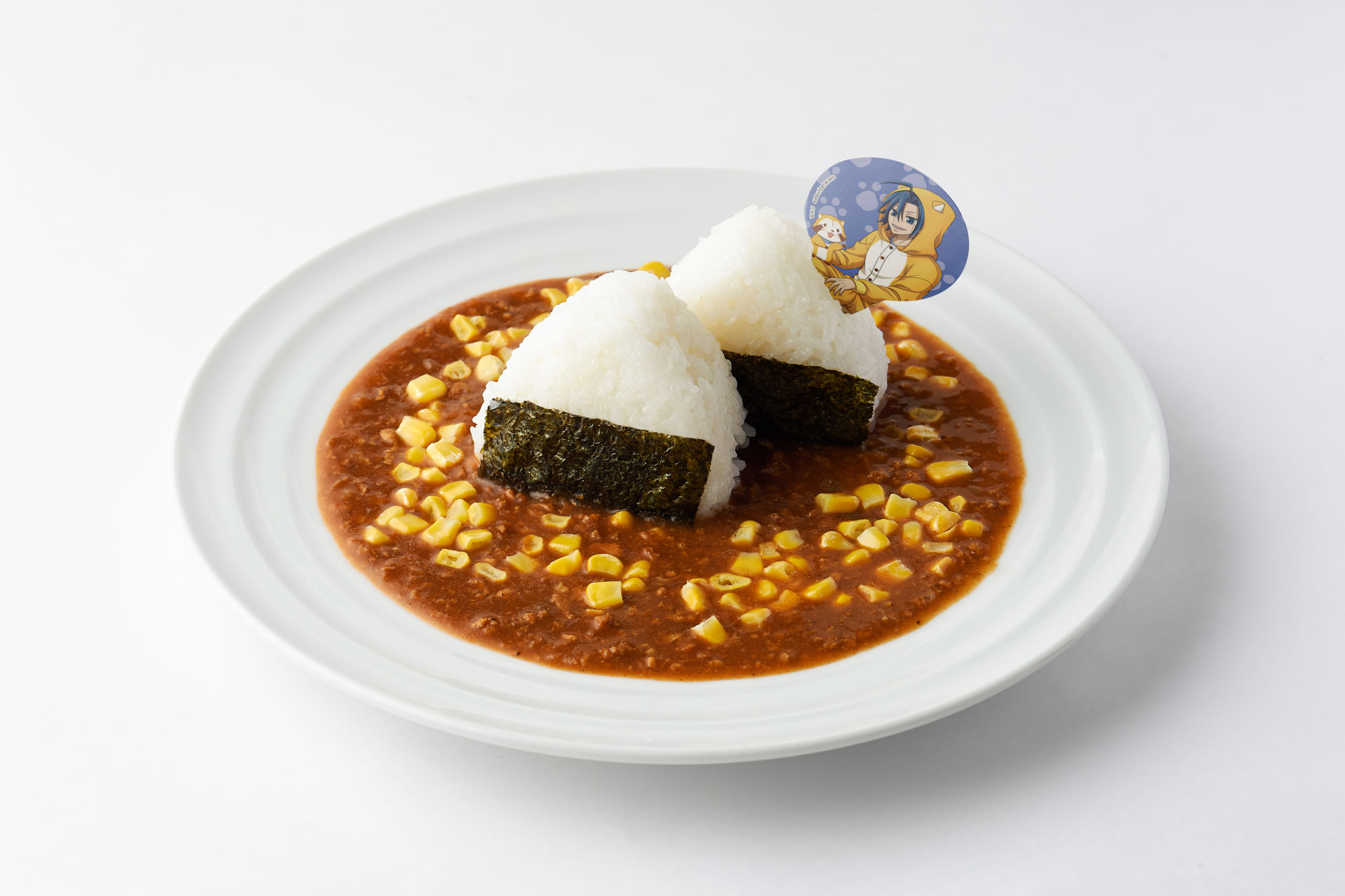 「弱虫ペダル×ラスカル×Chugai Grace Cafe」真波山岳の大好物！とうもろこしキーマカレー： 1,700円（税込 1,870円）