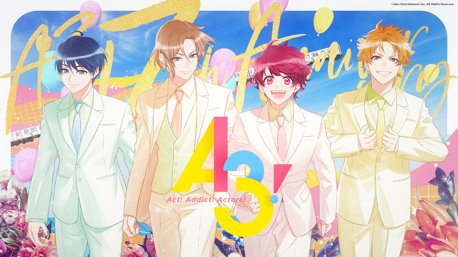 『A3!』七周年イラスト