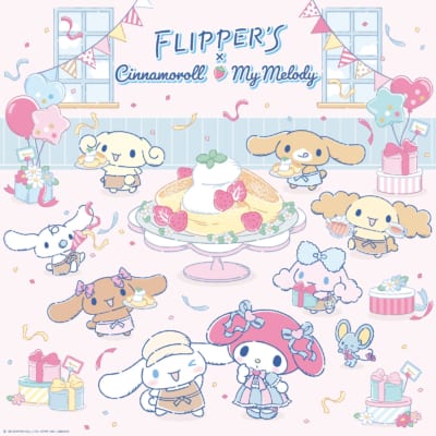 「サンリオ×FLIPPER’S」