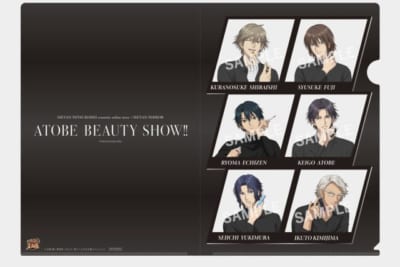 「テニプリ×meeco・イセタン ミラー」ATOBE BEAUTY SHOW!! オリジナルクリアファイル