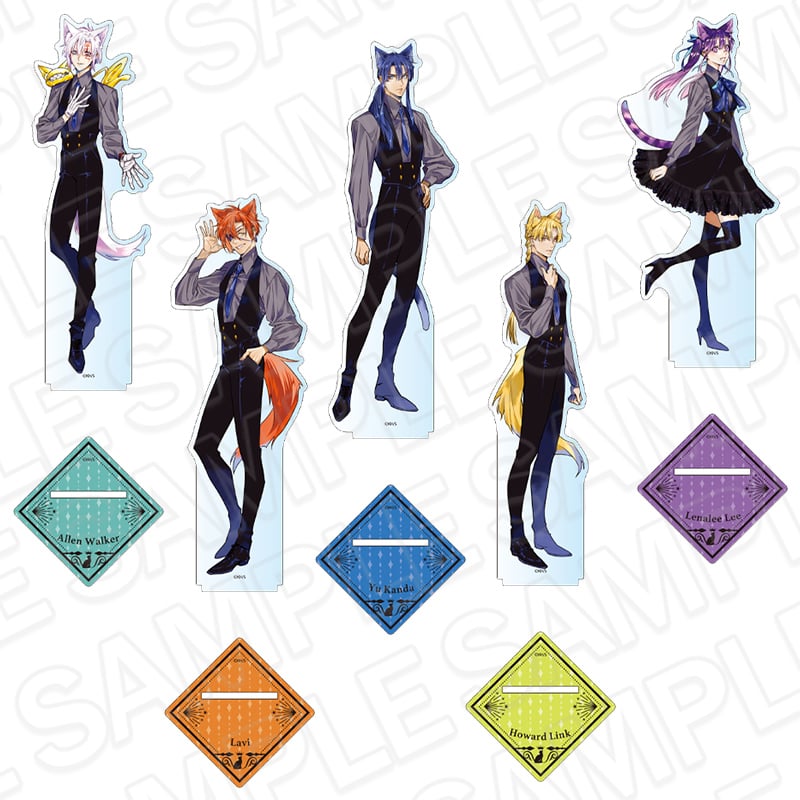 『D.Gray-man』POP UP SHOP デカアクリルスタンド cat ver.