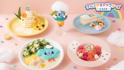 「ナルミヤキャラクターズカフェ」メニュー集合