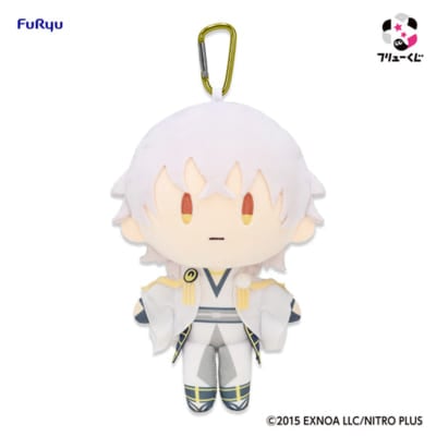 「フリューくじ 刀剣乱舞ONLINE 御伴散歩 ～御伴くじ～ その3」A賞：鶴丸国永 カラビナ付き御伴ぬいぐるみ