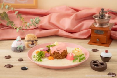 「すみっコぐらしカフェ～喫茶すみっコでチョコレートフェア～」やまのチーズドリアプレート