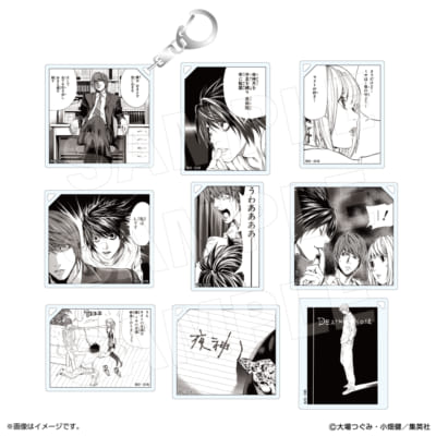 「DEATH NOTE –My Dear Light-POP UP SHOP」アクリルキーホルダーコレクション