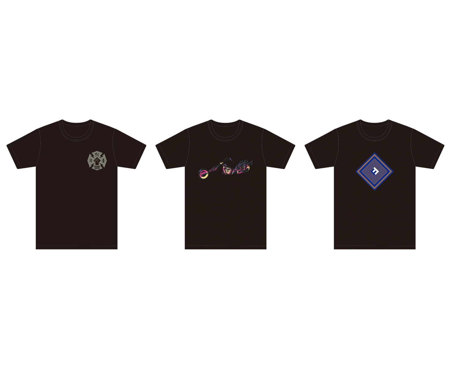 「THE MAKING OF PROMARE 展」デザインTシャツ（全3種）：各¥4,000