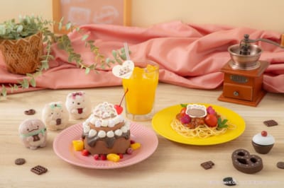 「すみっコぐらしカフェ～喫茶すみっコでチョコレートフェア～」喫茶すみっコのケーキセット