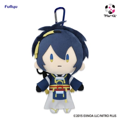 「フリューくじ 刀剣乱舞ONLINE 御伴散歩 ～御伴くじ～ その3」ラストゲット賞：三日月宗近 カラビナ付き御伴ぬいぐるみ