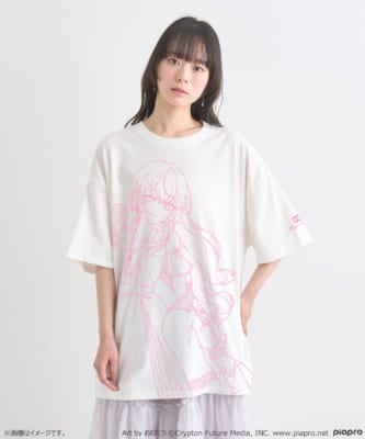 「巡音ルカ× earth music＆ecology Japan Labe」Ｔシャツ