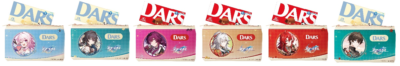 「崩壊スターレイル×DARS」オリジナルDARS専用フラットポーチ