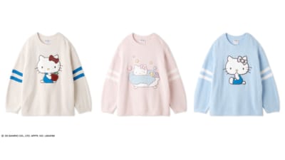 「サンリオ×スナイデル ホーム」【HELLO KITTY】ニットプルオーバー