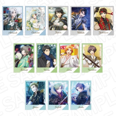 『千銃士プロジェクト』 7th Anniversary Shop　インスタントフォト風ブロマイド（ブラインド） vol.3