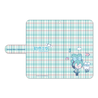 「初音ミク × Cinnamoroll」スマホケース