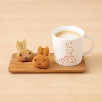 「miffy café tokyo」名古屋POP UP　フェイスフィナンシェ1個（プレーン/キャラメル）