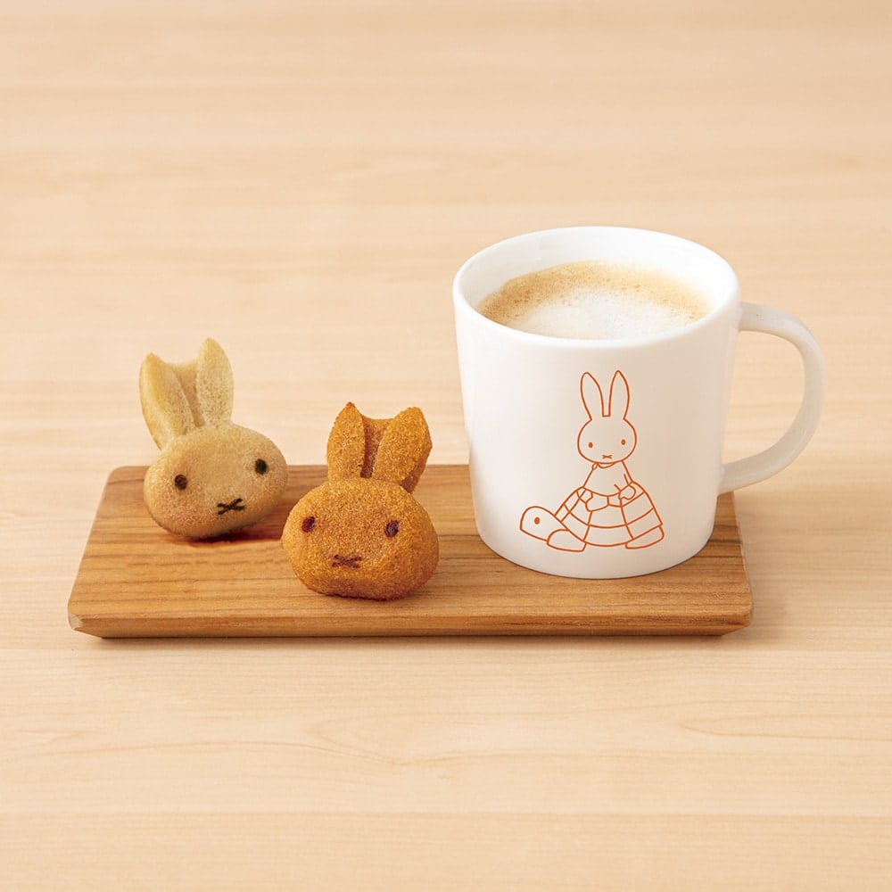 「miffy café tokyo」名古屋POP UP フェイスフィナンシェ1個（プレーン/キャラメル）